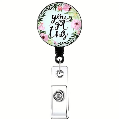 Cute Nurse Badge Reel