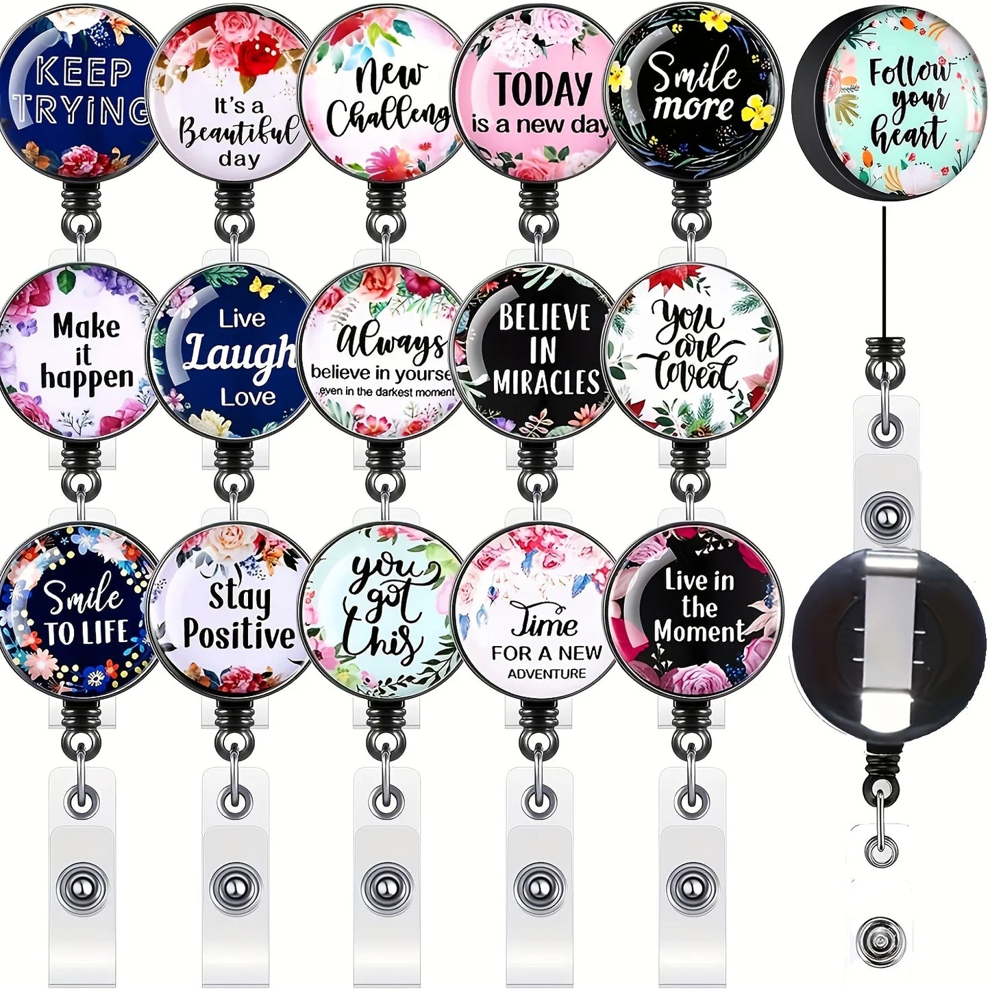 Cute Nurse Badge Reel