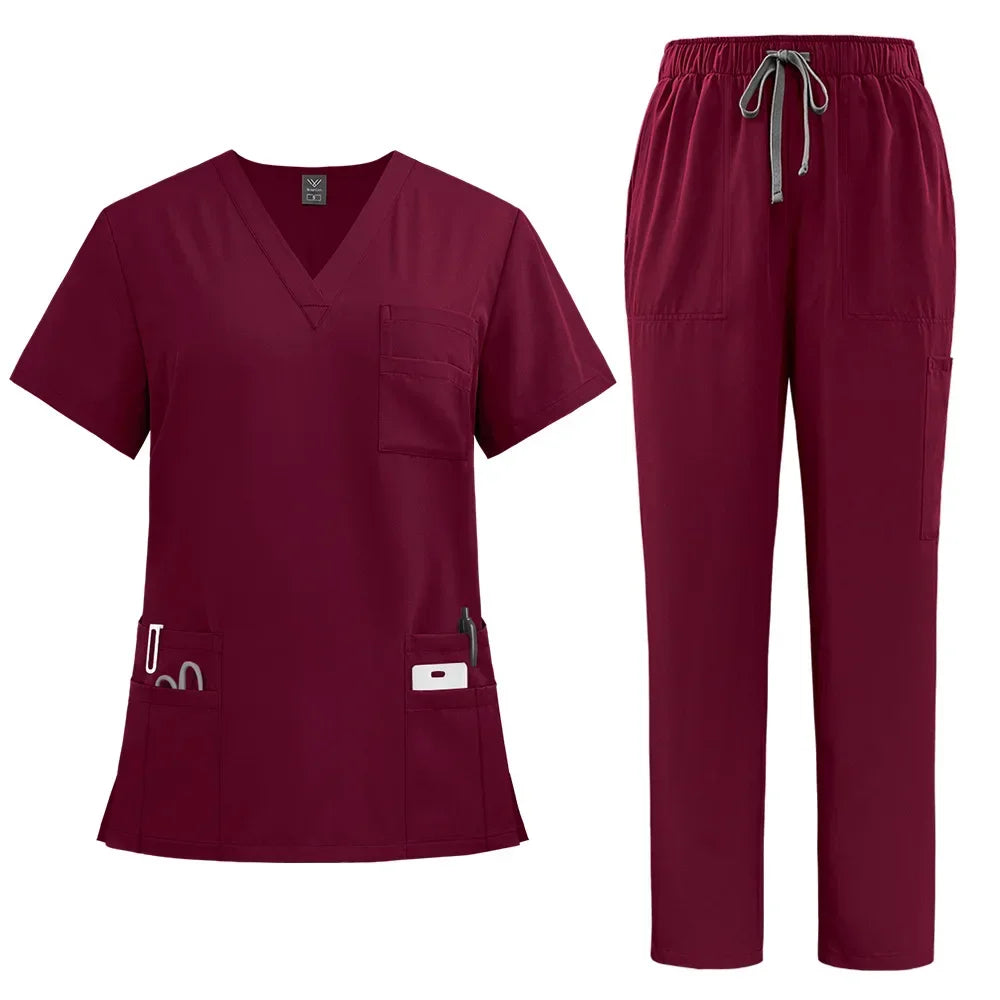 Men’s Medical Scrubs Set Top & Pants