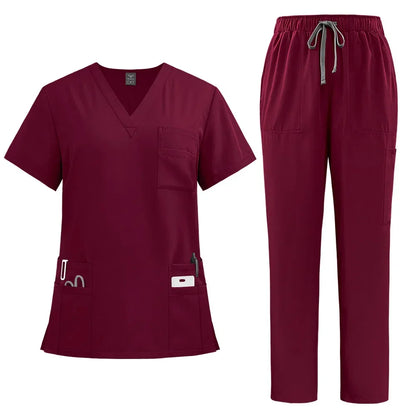 Men’s Medical Scrubs Set Top & Pants